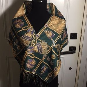 Cashmink  Scarf with Fringe Gendarmerie Royale Germany